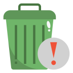 Damaged or Missing Bin Replacement icon